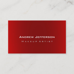Sophisticated Professional Artist Business Card