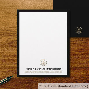 Sophisticated Professsional Custom Letterhead