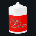 Sophisticated Red Love Wedding<br><div class="desc">You can easily change the fonts and colours. You can also add your logo and the background image as you like.</div>