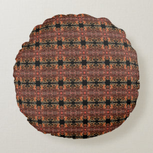 Sophisticated Round Throw Pillow by Joya Eve