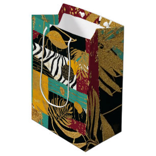 Sophisticated Souful Holiday Elegance Medium Gift Bag