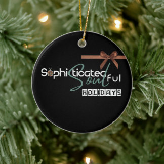 Sophisticated Soul Ceramic Ornament
