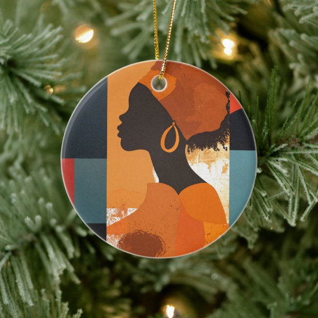 Sophisticated Soul    Ceramic Ornament (Tree)