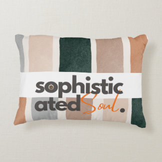 Sophisticated Soul Multicolor Decorative Cushion