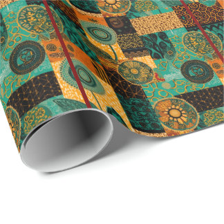 Sophisticated Soulful Holidays Wrapping Paper