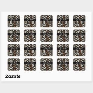 Sophisticated Soulful Square Sticker