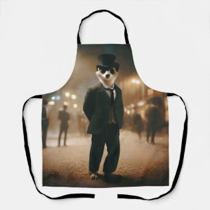 Sophisticated Suricates: Meerkat’s Black Tie Event Apron