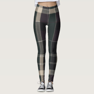 Sophisticated tartan leggings