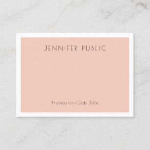 Sophisticated Trendy Modern Simple Design Template Business Card