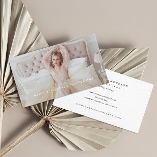 Sophistication Style 2 Photography Business Cards