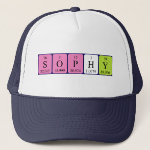 Sophy periodic table name hat