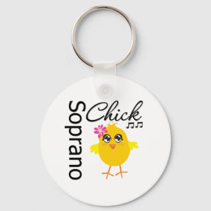 Soprano Chick Key Ring