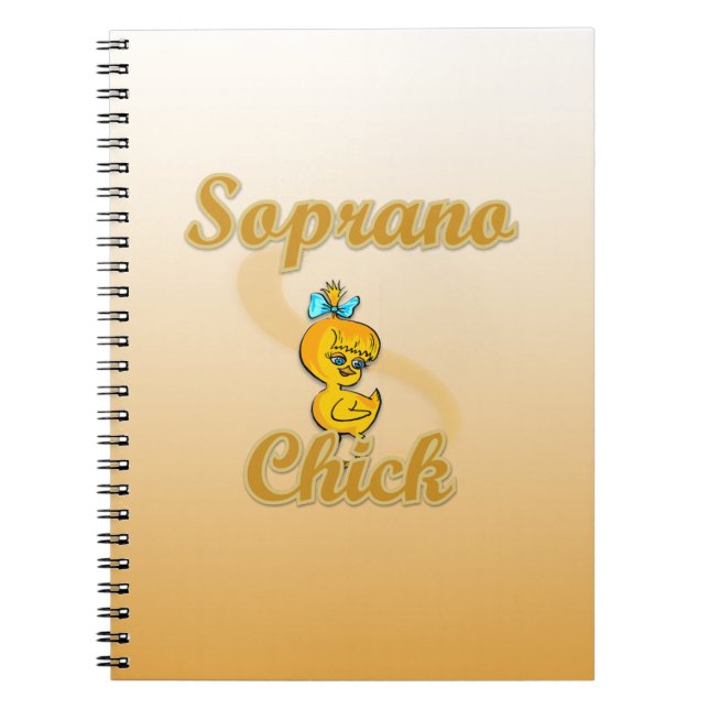 Soprano Chick Notebook (Front)