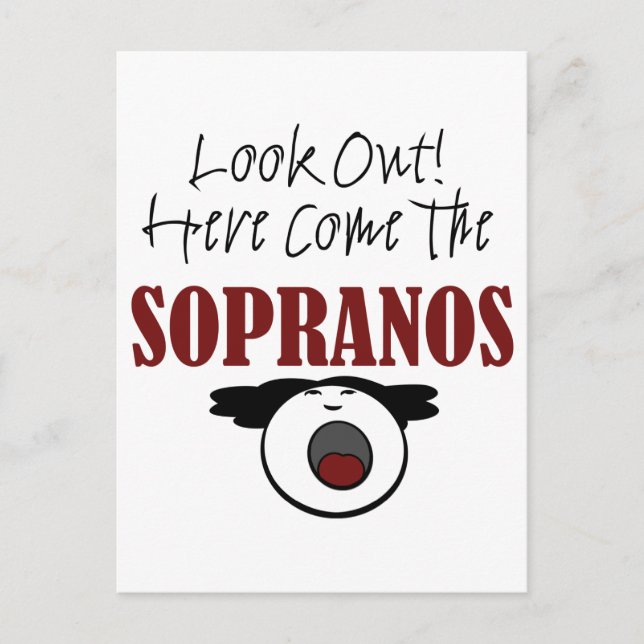 Soprano Postcard (Front)