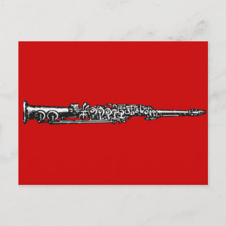 Soprano Sax Postcard