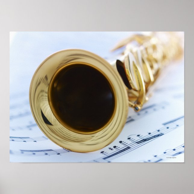 Soprano Saxophone Poster (Front)