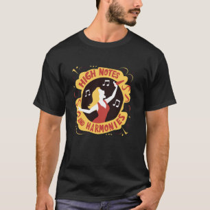 Soprano Singer Vocal Range Vocalist Voice Singing  T-Shirt