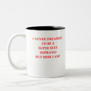 SOPRANO Two-Tone COFFEE MUG