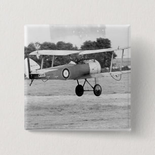 Sopwith Aircraft Taking Off 15 Cm Square Badge
