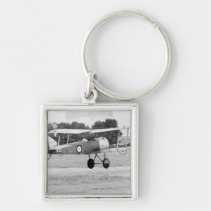 Sopwith Aircraft Taking Off Key Ring