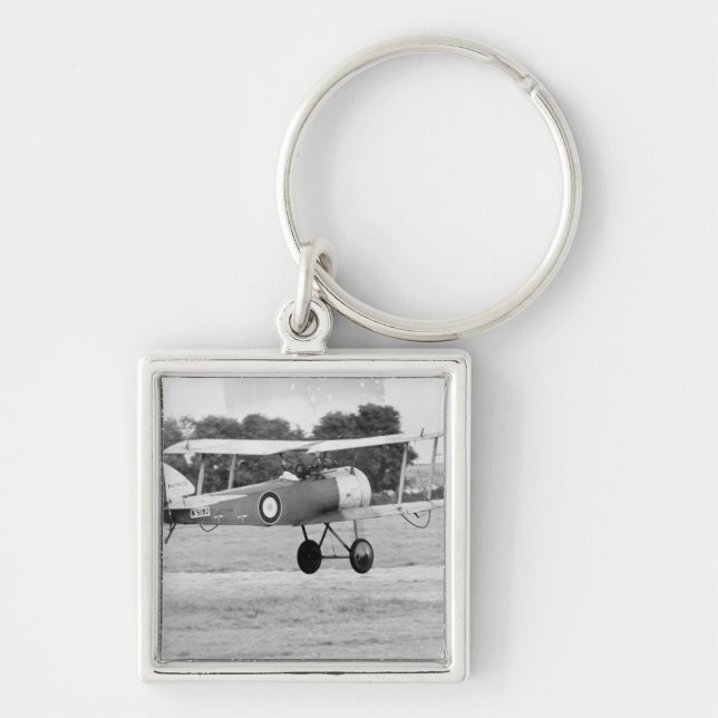 Sopwith Aircraft Taking Off Key Ring (Front)