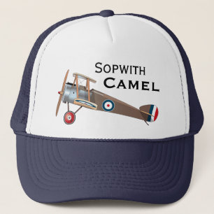 Sopwith Camel Aeroplane Trucker Hat