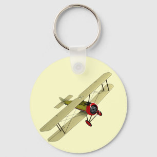 Sopwith Camel Biplane Key Ring