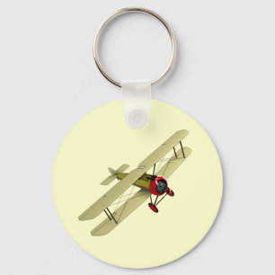 Sopwith Camel Biplane Key Ring