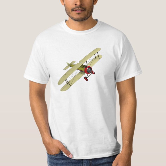 Sopwith Camel Biplane T-Shirt (Front)