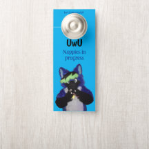 Sora nappies door hanger