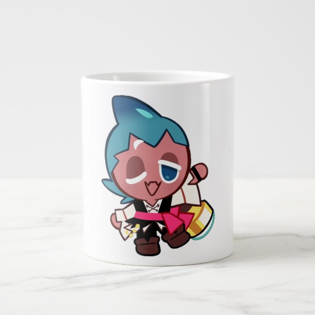 Sorbet Shark Cookie! Large Coffee Mug (Front)