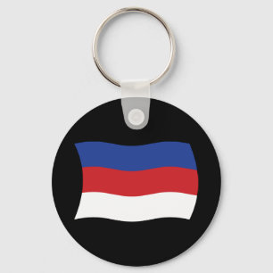 Sorbs Flag Keychain