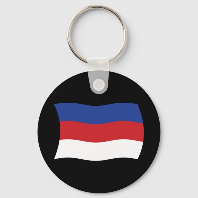 Sorbs Flag Keychain (Front)