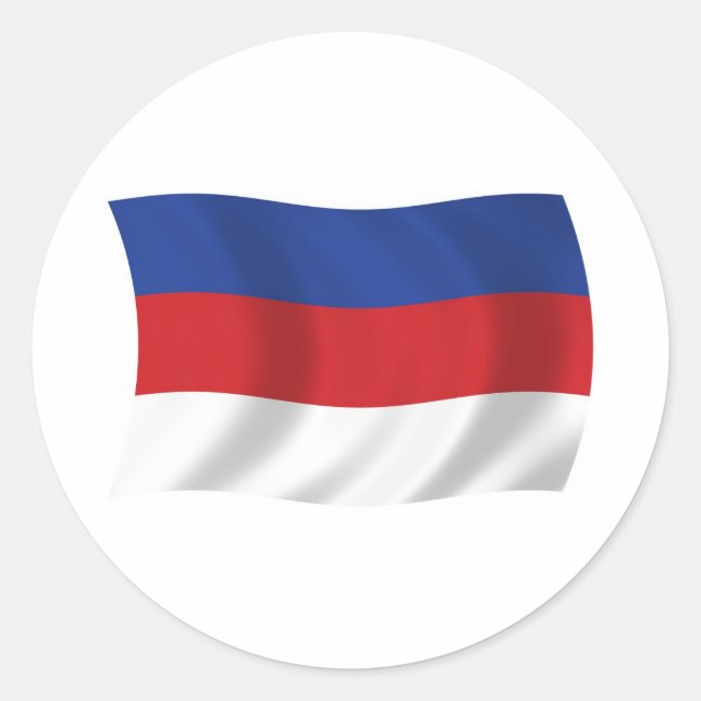 Sorbs Flag Sticker (Front)