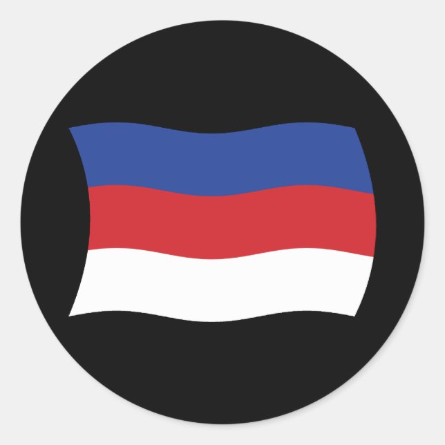 Sorbs Flag Sticker (Front)
