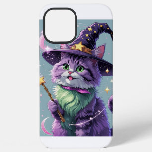 Sorcerer Cat Themed iPhone 12 Pro Max Case