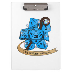 Sorcerer Dice Design Clipboard
