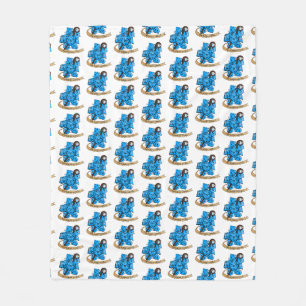 Sorcerer Dice Design Fleece Blanket