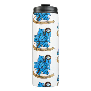 Sorcerer Dice Design Thermal Tumbler