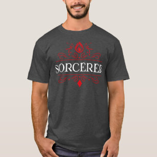Sorcerer Game Night Uniform Tabletop RPG Character T-Shirt