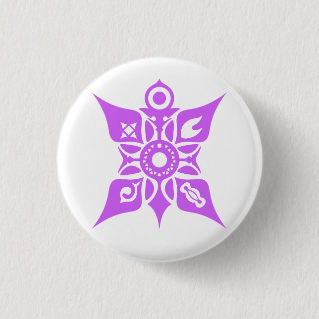 Sorcerer Warlock Wizard Spiritmaster DnD Pin (Front)