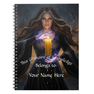 Sorceress of the Arcane Candle Notebook (1)