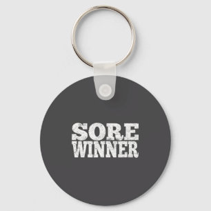 Sore Winner Funny Gym Quote Workout Exercise And F Key Ring