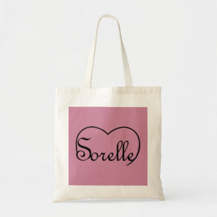 Sorelle Italian Sisters heart Tote Bag