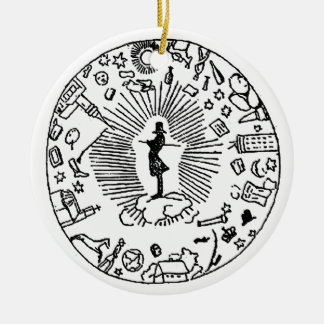 "SOREN KIEKEGAARD: THE COSAIR AFFAIR" CERAMIC TREE DECORATION