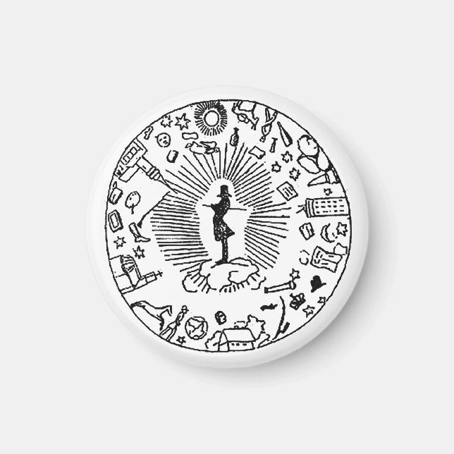 “SOREN KIERKEGAARD AND THE CORSAIR AFFAIR” MAGNET (Front)