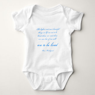 Soren Kierkegaard Baby Bodysuit