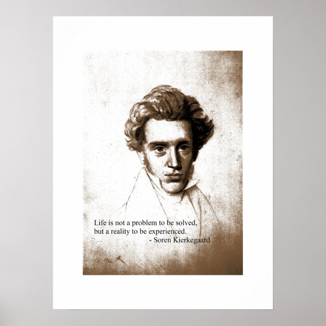 Søren Kierkegaard - Poster - Philosophy (Front)