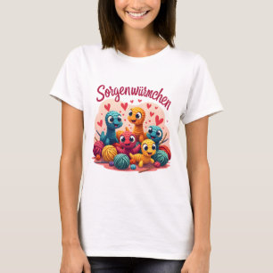 Sorgenwürmchen - worry worms T-Shirt