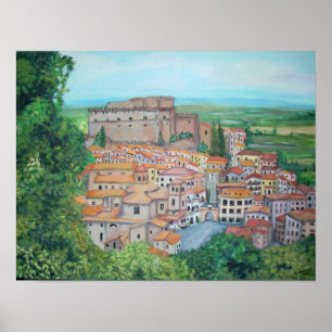 Soriano nel Cimino, Italy Poster